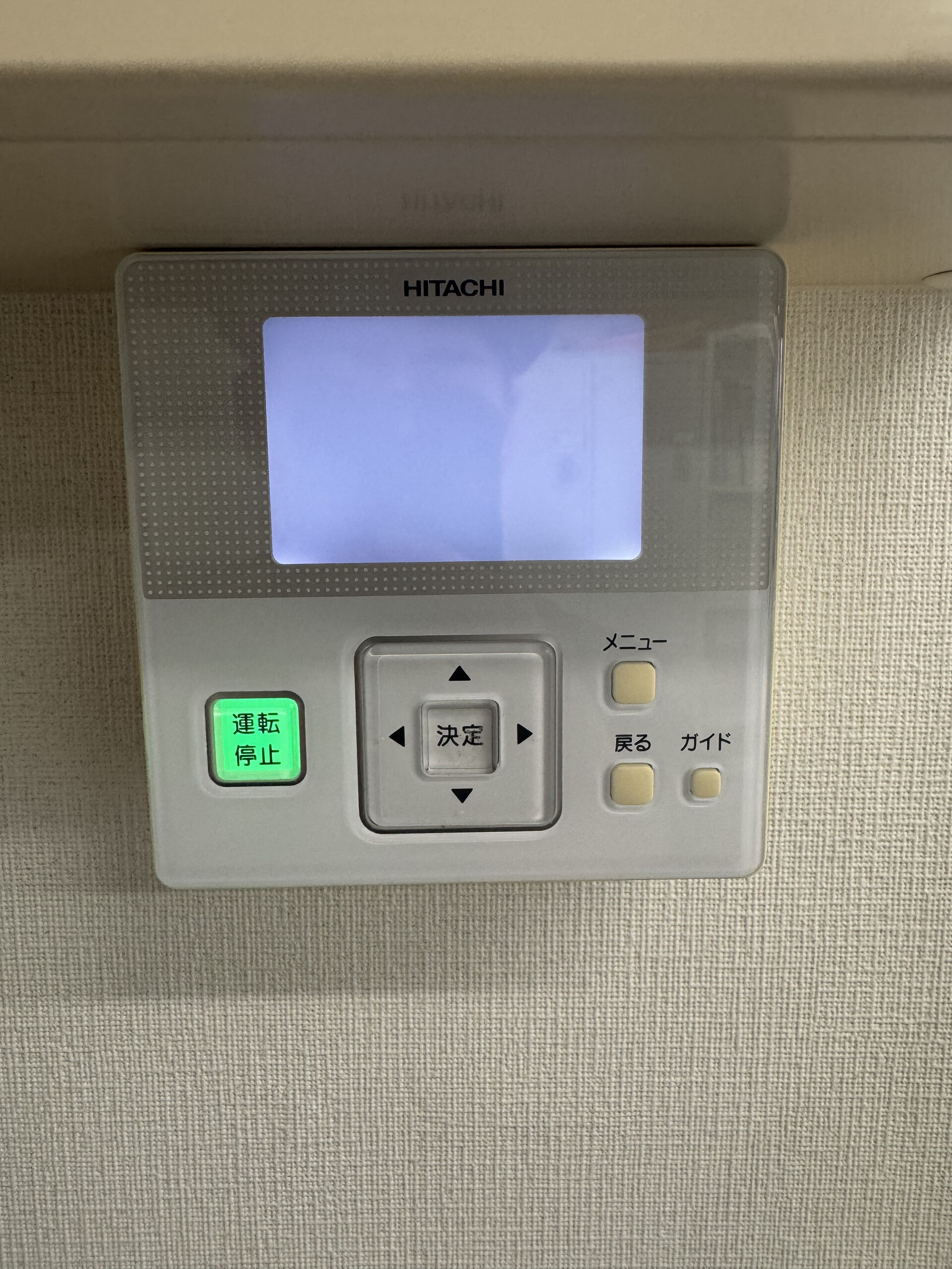 動力エアコンのリモコン故障(AC200V)